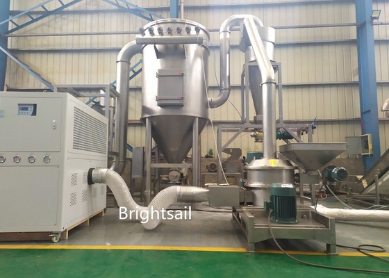 खाद्य उद्योग के लिए 60-2500 मेष अनाज Ultrafine Pulverizer चावल मिलिंग मशीन