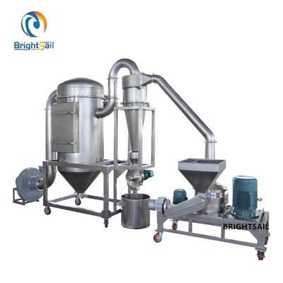 खाद्य उद्योग के लिए SUS304 पाउडर चावल का आटा मिलिंग मशीन 100KW