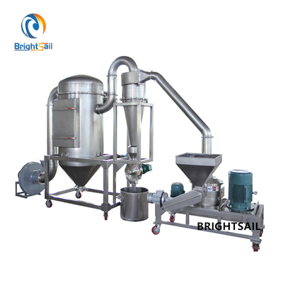 स्टेनलेस स्टील रबर कणों के पाउडर मशीन SUS304 2500 जाल 100 - 4000 Kg/H