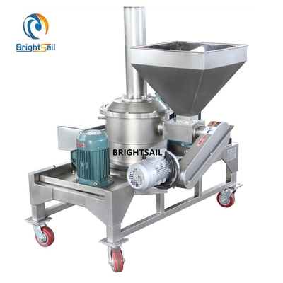 स्टेनलेस स्टील रबर कणों के पाउडर मशीन SUS304 2500 जाल 100 - 4000 Kg/H